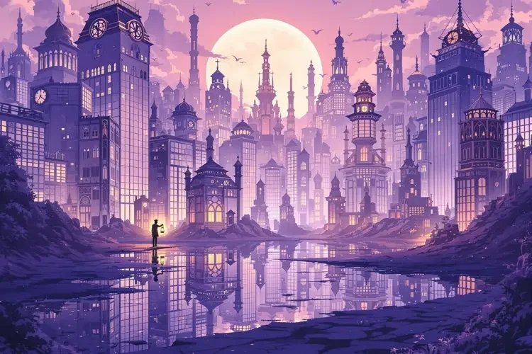 《镜面城的守夜人》是烧脑神作还是故弄玄虚？ - 国产动漫动漫封面